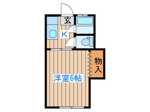 コ－ポ志田の物件間取画像